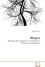 Blogviz: Mapping the dynamics of Information Diffusion in Blogspace