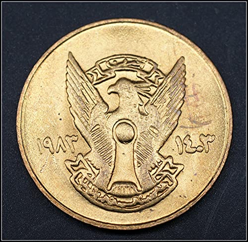 Coin Collection Commemorative Coin Sudan 2 Macy Coin Year Random Foreign Commemorative Coin Original Watery
