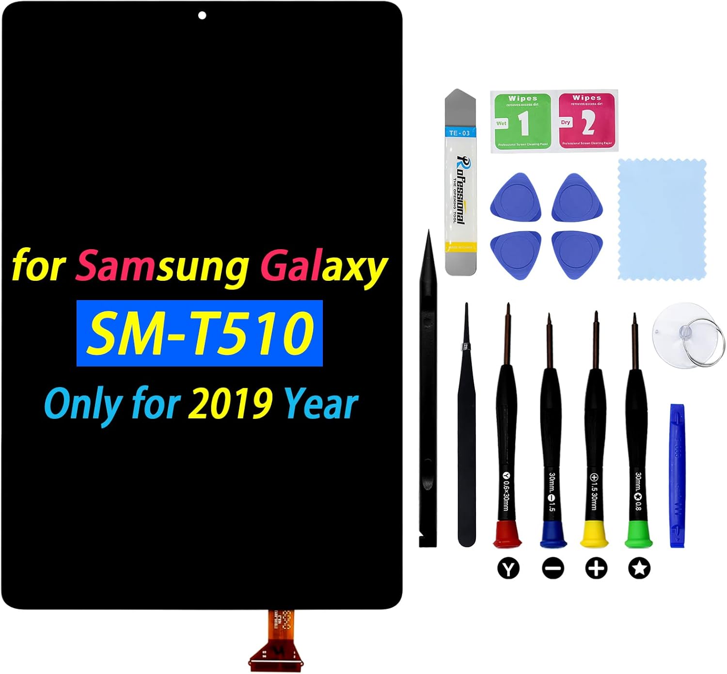 PEHDPVS Screen Replacement 2019 10.1" for Samsung Galaxy