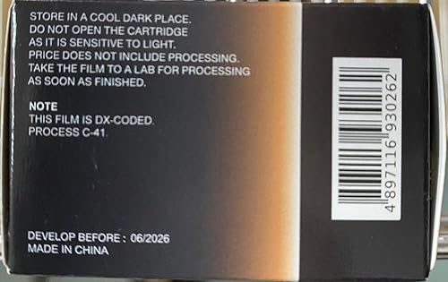 Miniatura 10 de Ámbar D100 Color Negativo, 27EXP, ISO100, película cinética de 35MM