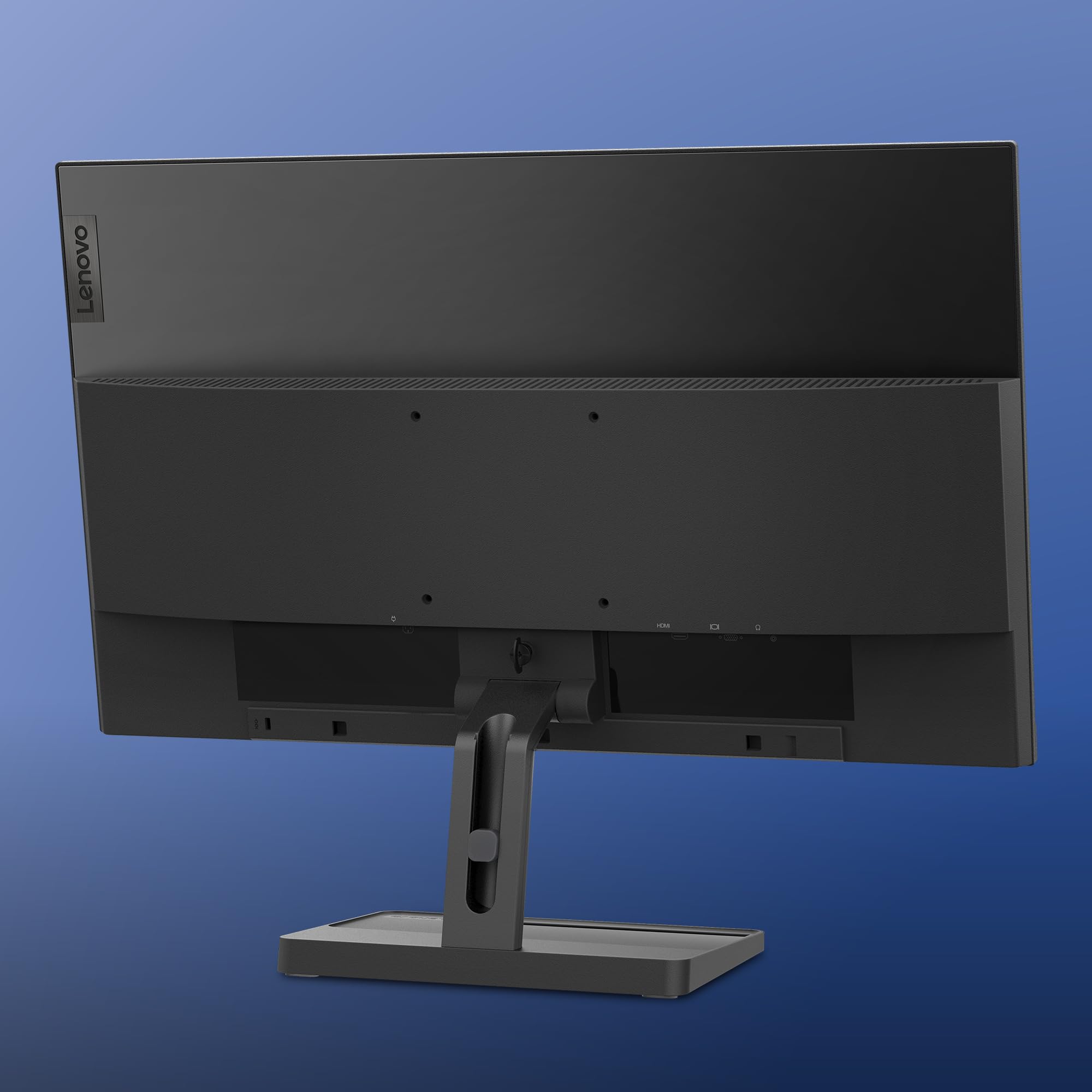 Lenovo L24e-30 Monitor - Display 24" FullHD (1920x1080, VA, 4 ms, 75Hz, Input HDMI+VGA, Cavo HDMI, AMD FreeSync) Inclinazione regolabile - Raven Black - Esclusiva Amazon