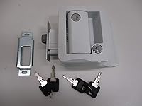 Vista 1 de Cerradura con llave para puerta de entrada de remolque RV Camper con cerrojo / 4 llaves