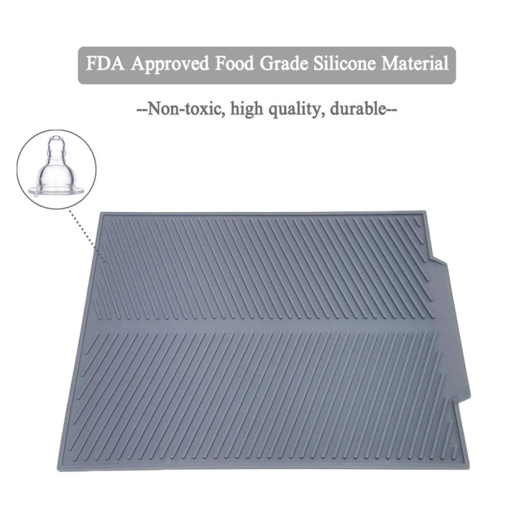 Mata Premium Heat Resistant Tableware Dishwasher Durable Cushion Pad Podkładka na stół obiadowy Podkładka-Szara_Mała,Podkładki pod gorące naczynia(Grey,S)