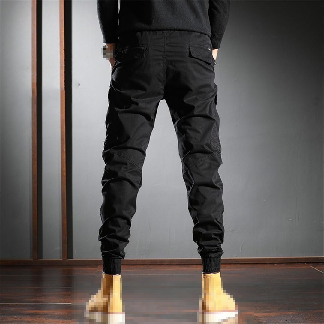 Vogrtcc Hombres Pantalones Cargo Tácticos Joggers Casual Slim Fit Pantalones