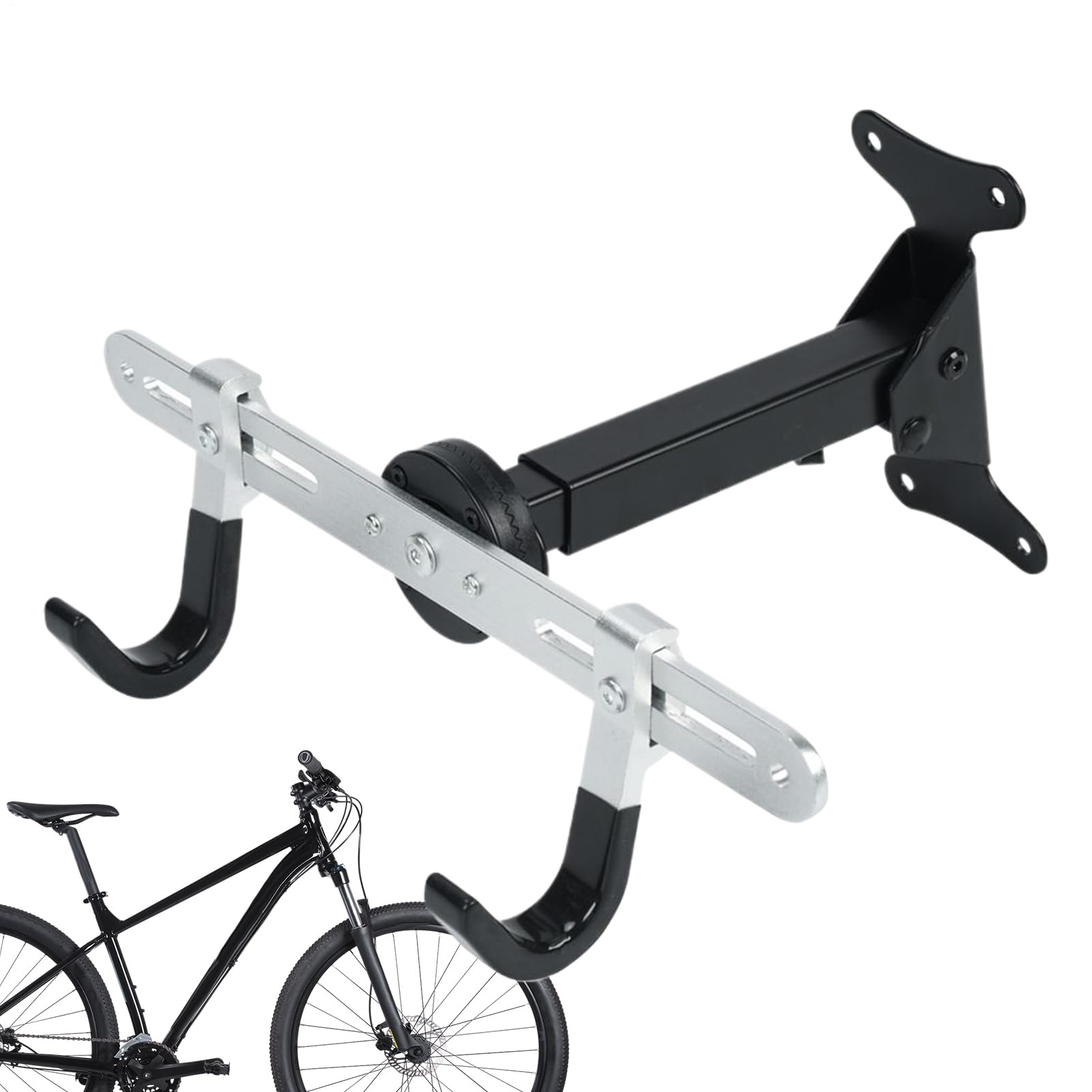 Wandhaken für Fahrrad – Aufbewahrung für Innenräder, verstellbar, schwer, für Lagerung, Labor, Ausstellung, Haus, Inneneinrichtung