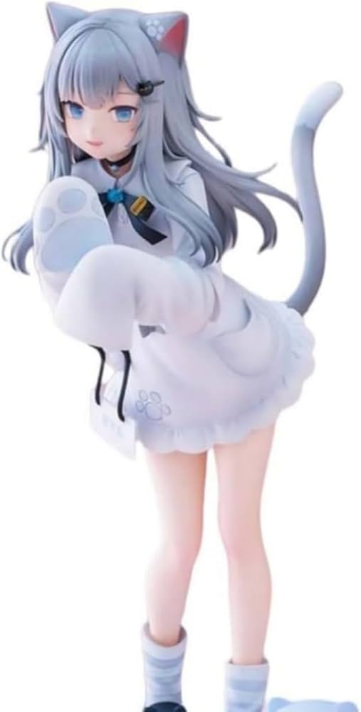 Amazon.co.jp: 甘城なつき なちょ猫 フィギュア 1/7スケール ABS&PVC製