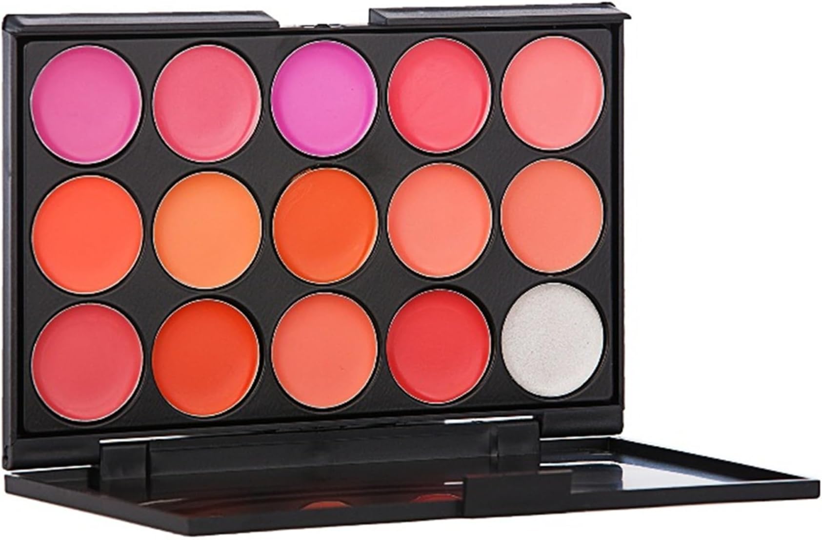 Pro Matte 15 Colors Non-Sticky Lip Gloss Palette Lipgloss Makeup Kit Cosmetic Contouring Palette