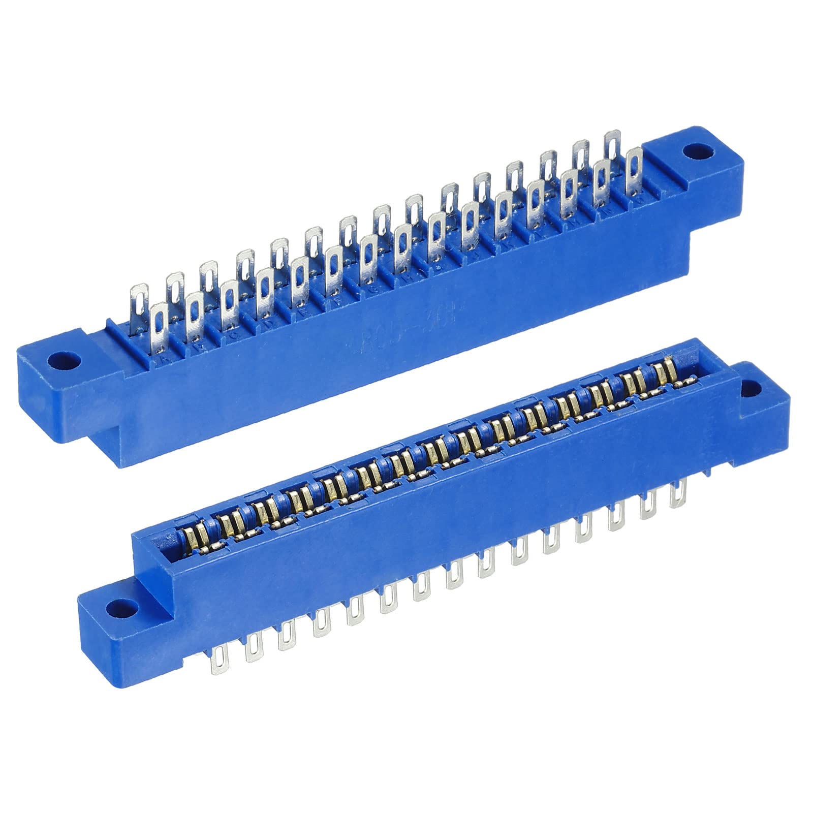 Amazon.com: MECCANIXITY Card Edge Connector Blue Socket 30 Pin