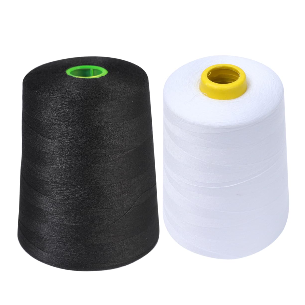 Homoyoyo 3 Series Hilo De Poliéster Para Coser Hilo Negro Para Bordar Hilo Para Coser Telas Hilo Para Coser Suministros Para Acolchado Costura Variada Herramientas Para 2 piezas x 3