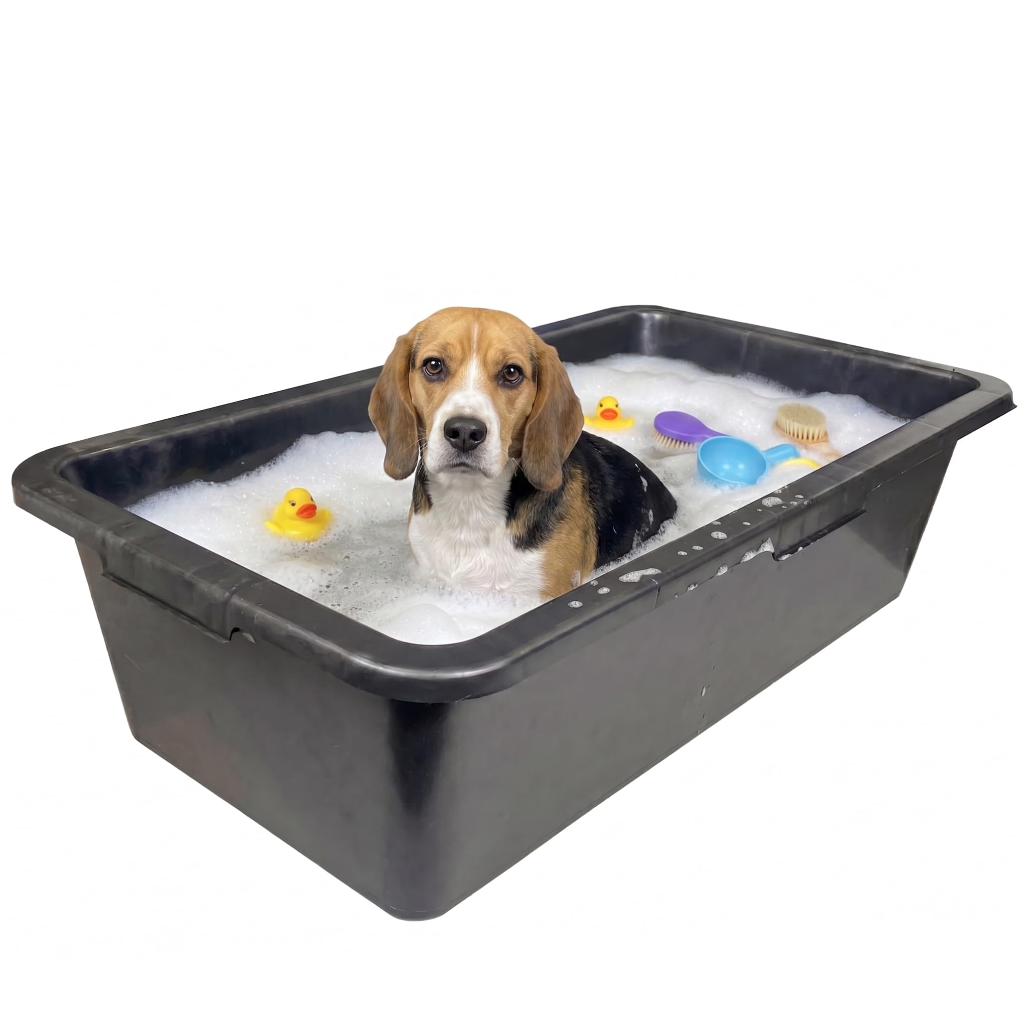 B2C Dog Cat Pet Washing Bathtub With Drain Valve Multi Purpose Bath Tub S M L XL 40L 60L 80L 90L (60 Litres - Medium)