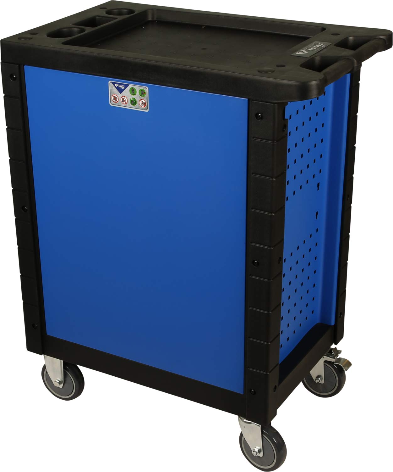 BRILLIANT TOOLS BT152900 Chariot d’atelier avec 7 tiroirs, vide [Powered by KS TOOLS]