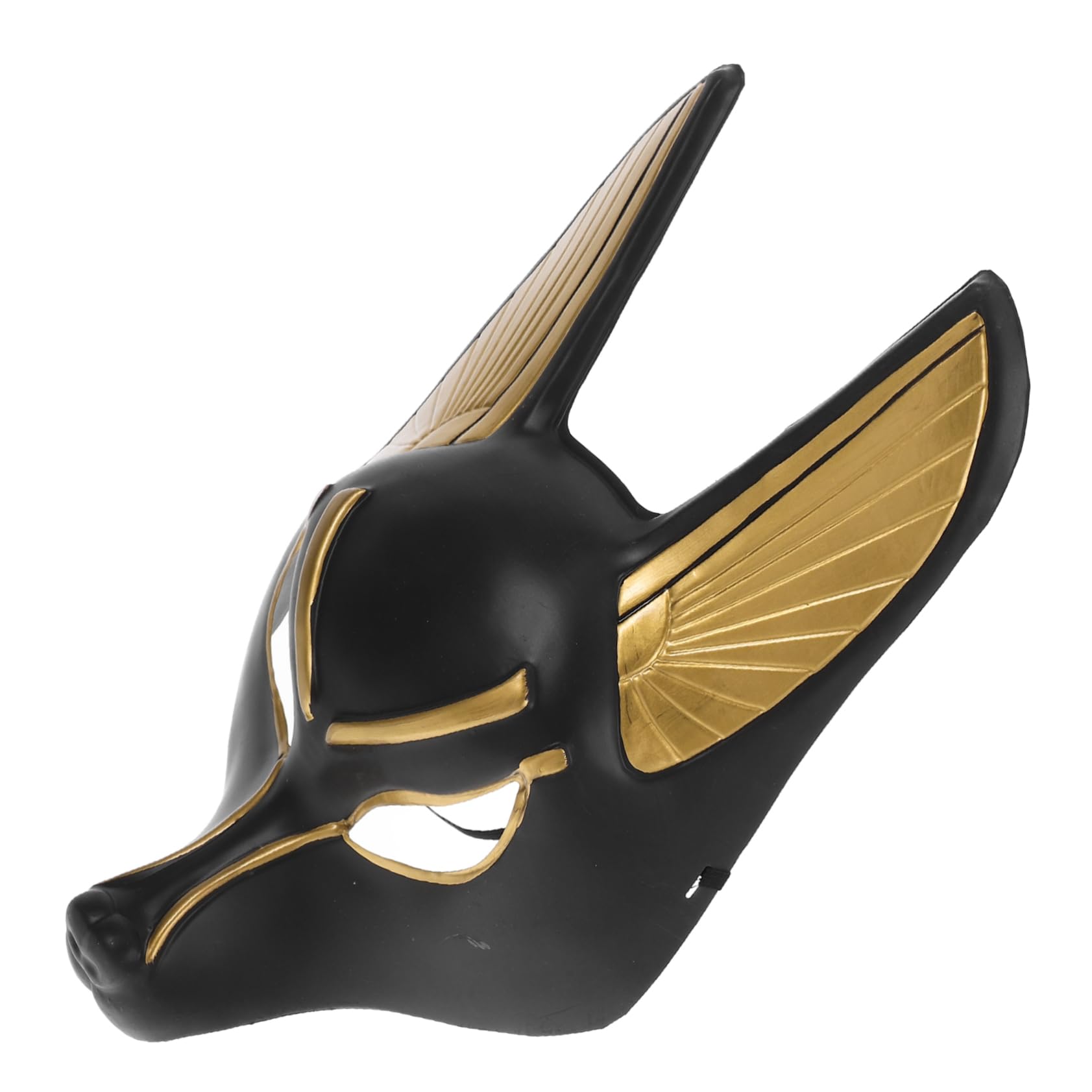 MAGICLULU Máscara De Anubis Máscara Veneciana De Cosplay De Halloween De Terror Aterrador Fiesta De Graduación Novedad El Plastico