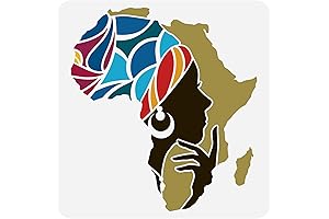 FINGERINSPIRE Juneteenth Stencil