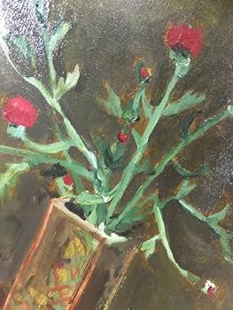 井手誠一【水仙】 肉筆油彩画 直筆サインあり 佐賀 井手誠一【水仙