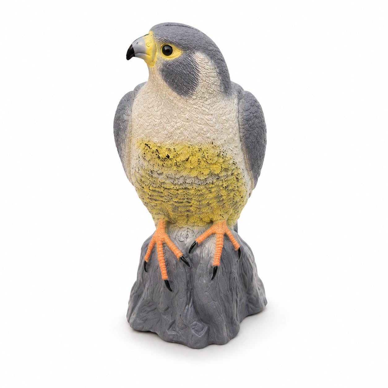 BURAKH Hawk Owl & Heron Decoy Bird Pest Deterrent Cat Repeller Pond Scarer Ornaments | Bird Repellent | Flying Falcon Decoy | Control Cat Bird Repeller (Hawk)