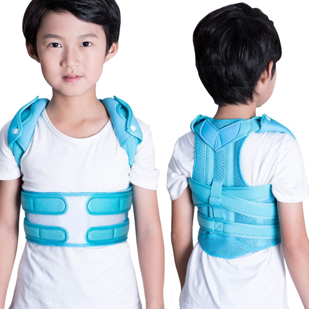 Correttore posturale Cinghie regolabili in neoprene migliorano la postura e forniscono supporto lombare per studenti e bambini per correggere il gobbo e la postura