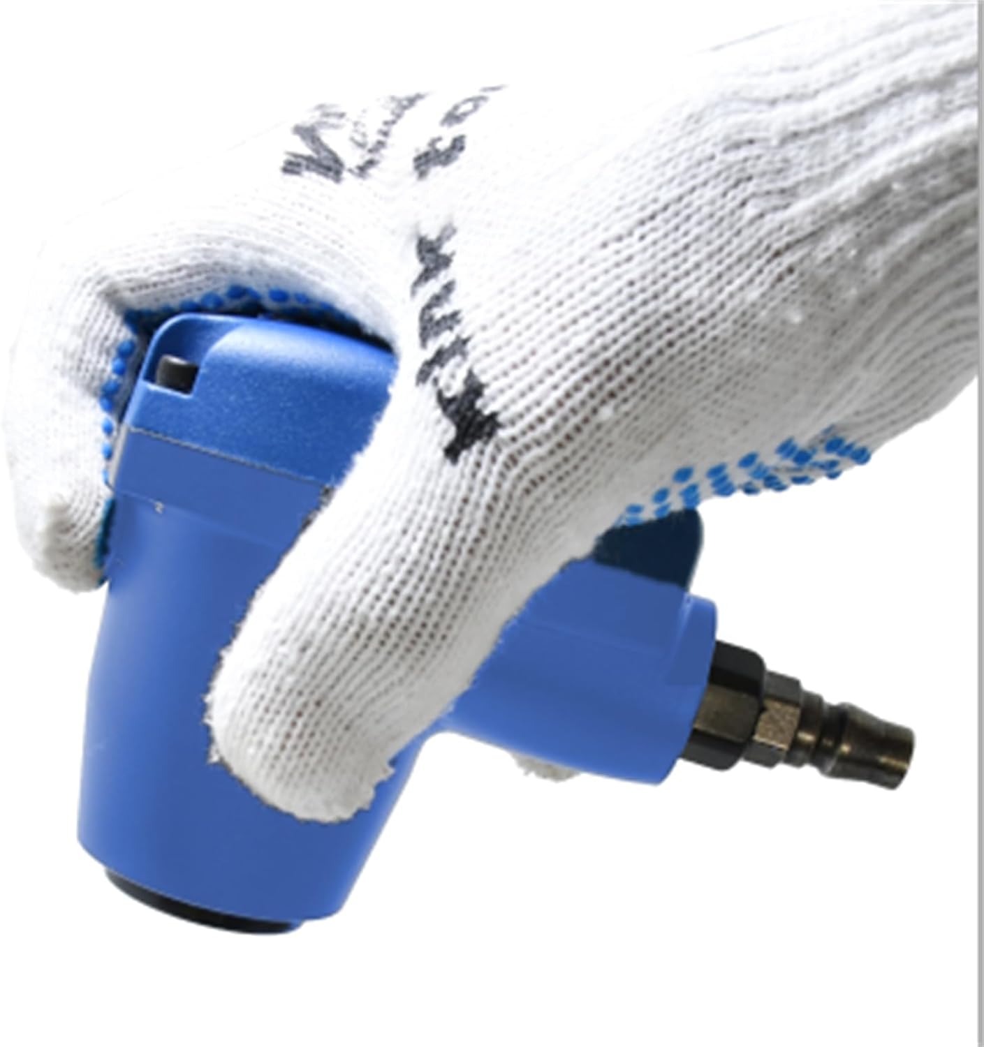 Air Pneumatic Palm Hammer 1000 Stroke with 5pcs Ultra Soft Plastic Hammer Tip for Tire Repair Vehicle Maintenance