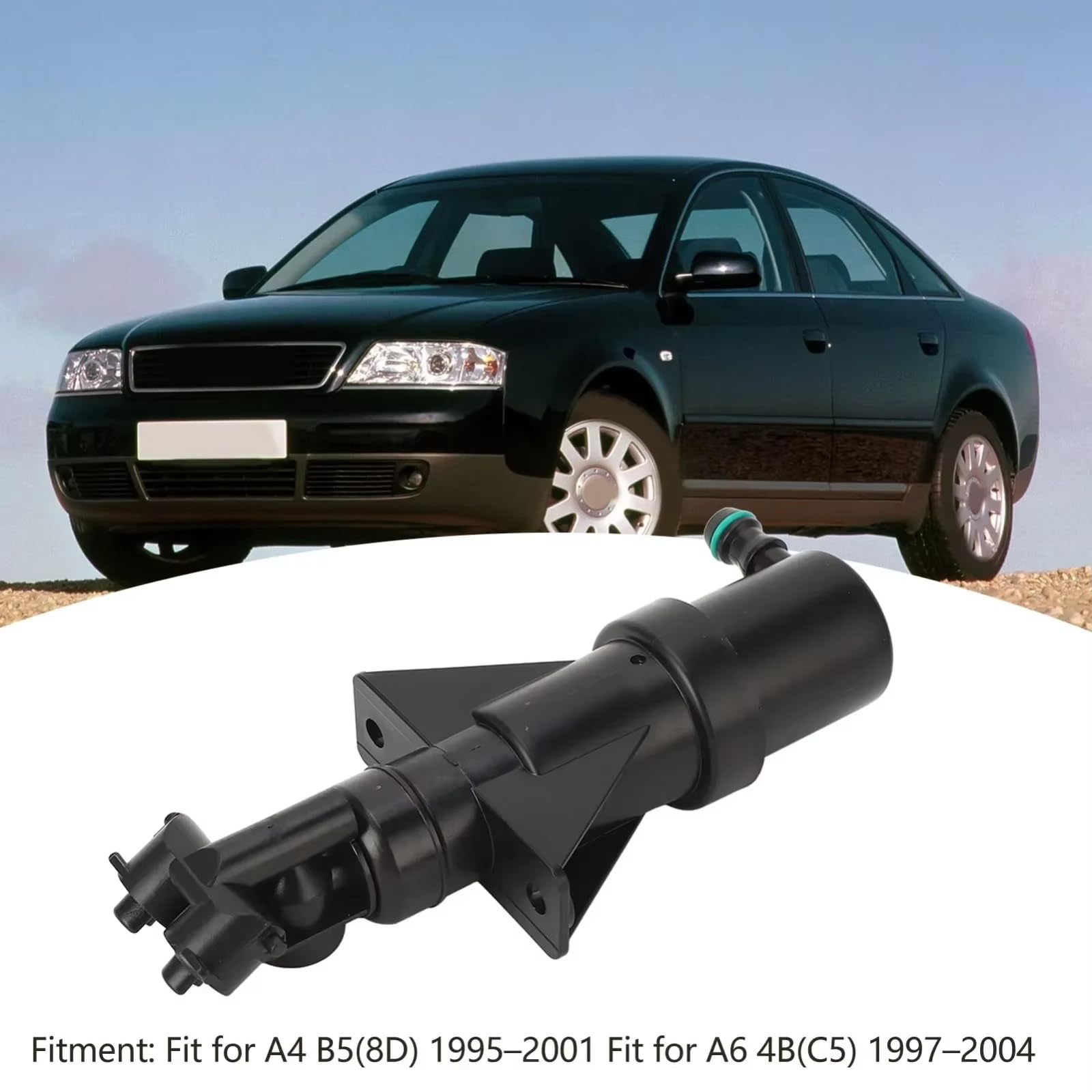 Compatible Con Para A6 Para 4B 1997-2004 Boquillas De Lavado De Faros Pulverizador Accesorios Para Automóviles 4B0955102 Limpieza faros