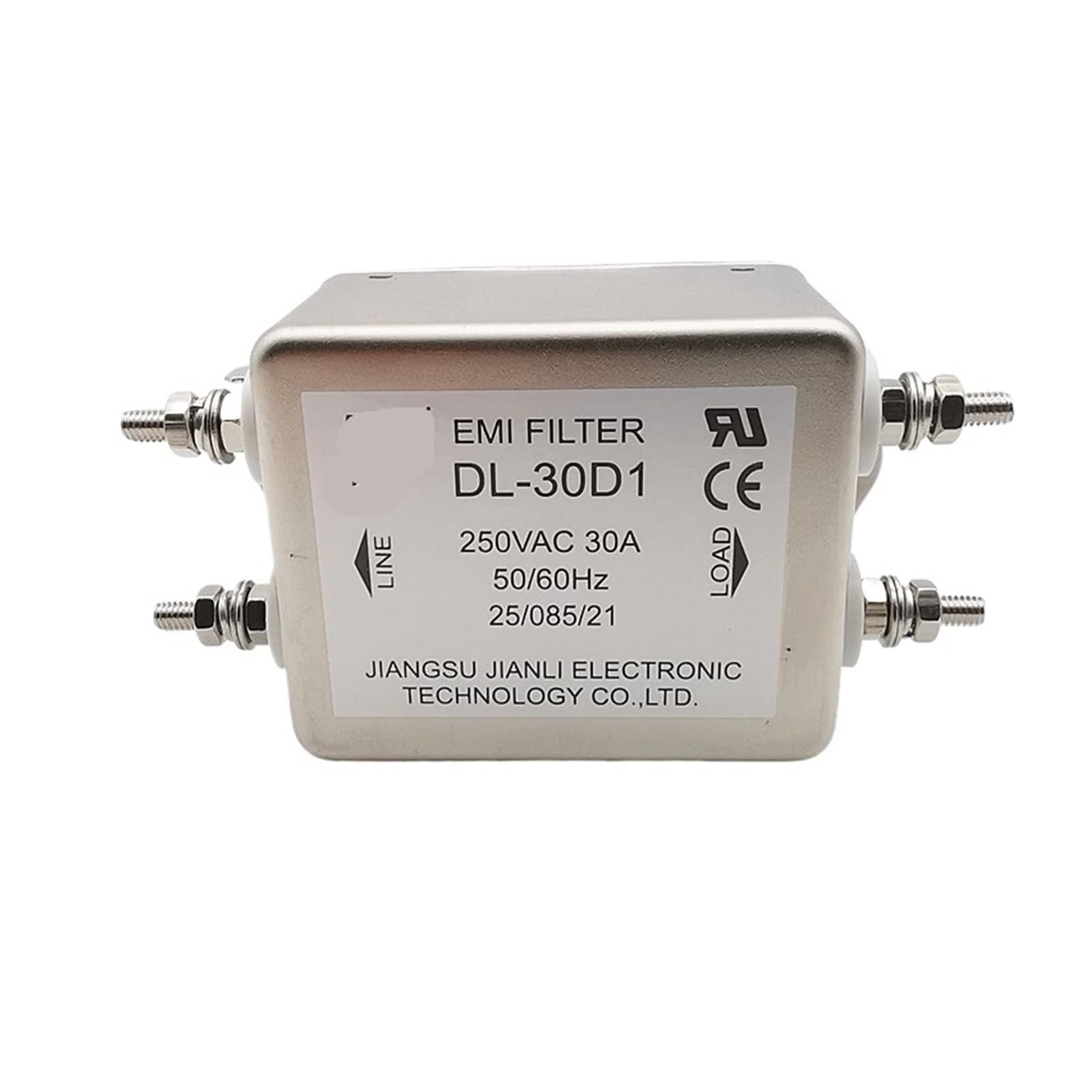 1 PCS Power Filter DL-50EA3 50A DL-10T1DL-30EA3DL-10DZ2 DL-20D1(DL -30D1 Single Phase 30A)