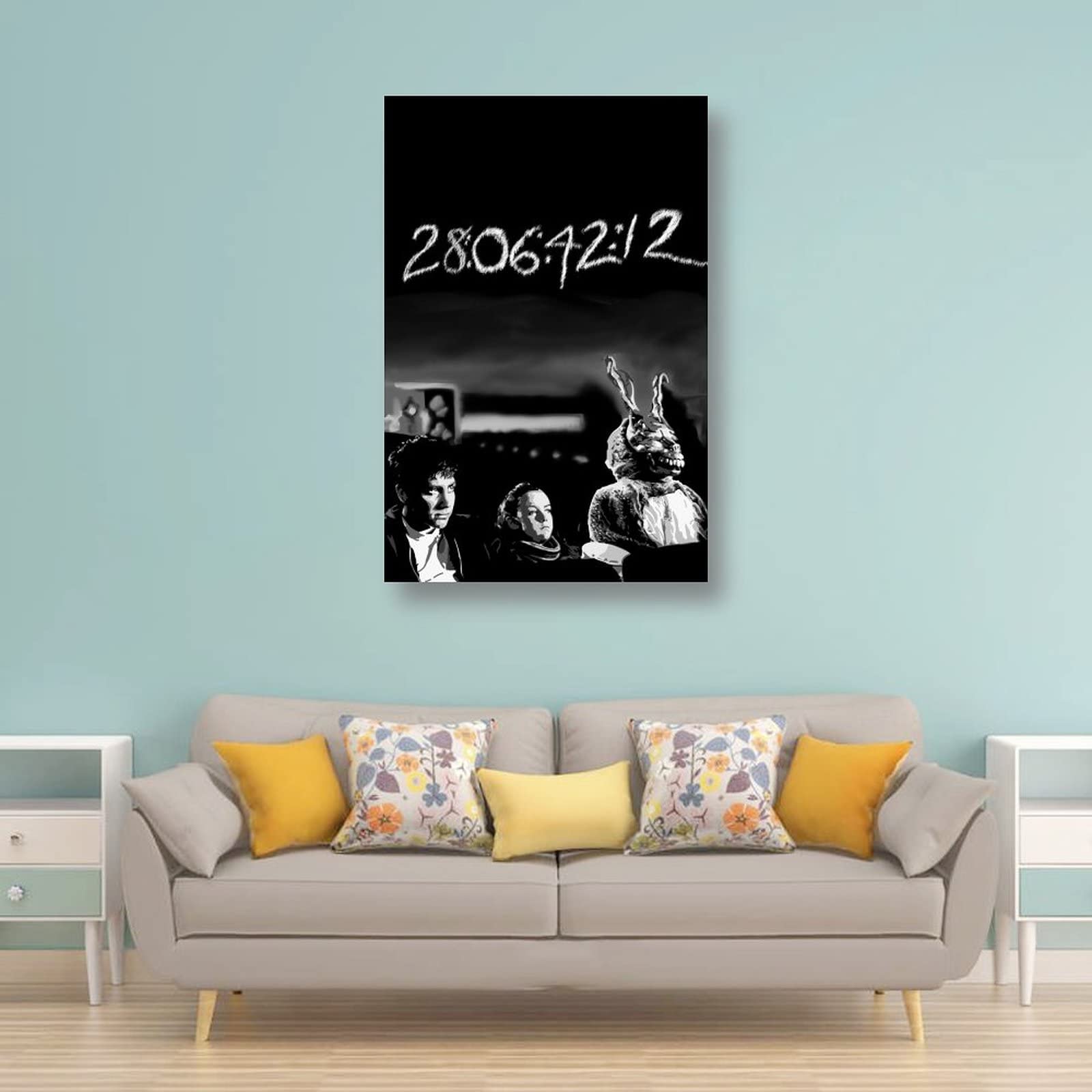 LINGJING Donnie Darko - Poster Classico Cinematografico (1) Su Tela, Da