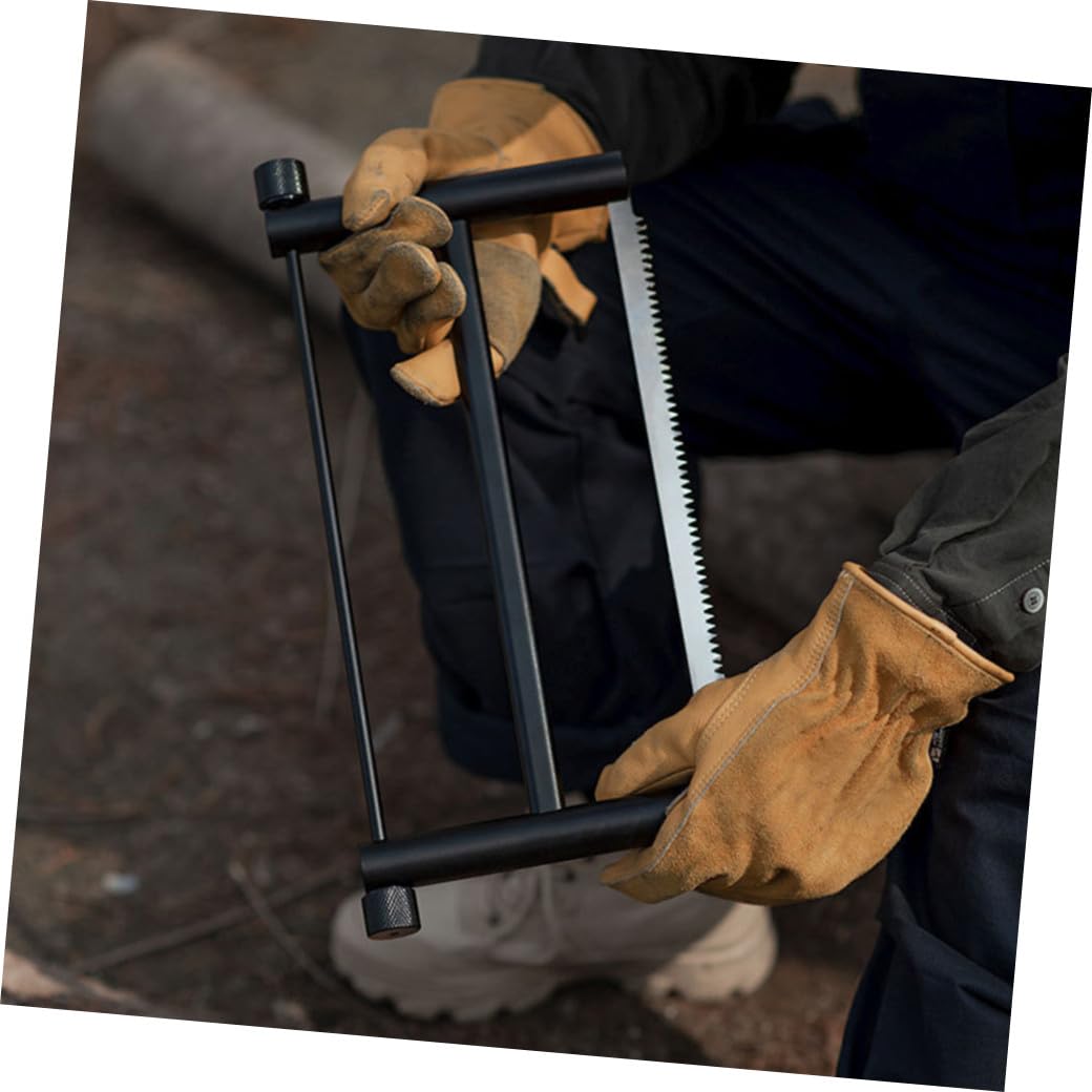 Scie à Main Pliante Portable Légère en Alliage D'aluminium pour Camping et Chasse, Outil Multifonctionnel Compact et Résistant pour Jardinage et Survie en Plein Air