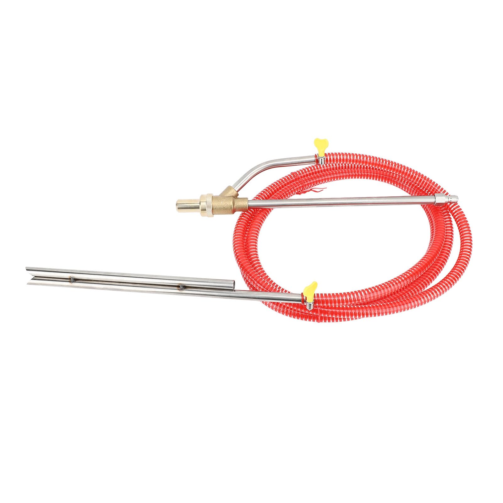 Aramox Kit di Sabbiatura per Idropulitrice, Acciaio Inossidabile e Ottone, Efficace Rimozione di Ruggine e Vernice, Ideale per Parti Automobilistiche e Casa (rosso)