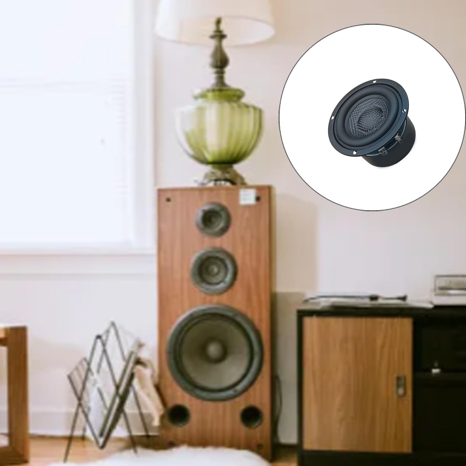 3-calowy przenośny subwoofer głośnik stereo reklama komputer pudełko głośnik multimedialne przenośne głośniki wzmacniacz gumowy przestrzenny
