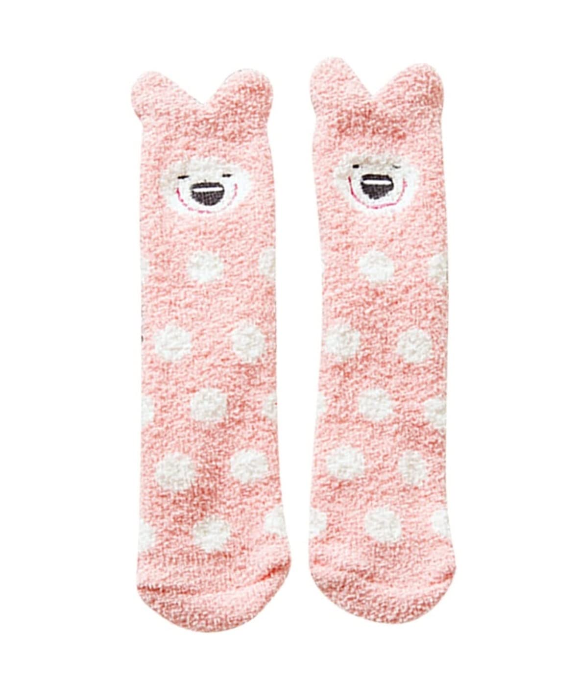 Calzini Termici Calze Invernali 3 Paia Di Calzini Calzini Divertenti Da Donna Calzini Termici Autunnali Calzini Da Casa Morbidi E Morbidi Calzini (Color : C, Size : One Size)