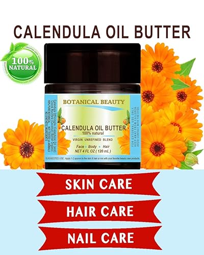 Miniatura 10 de Aceite de caléndula orgánico Mantequilla de caléndula Officinalis Aceite de caléndula 100 puro natural para cara piel cuerpo cabello uñas cuidado de