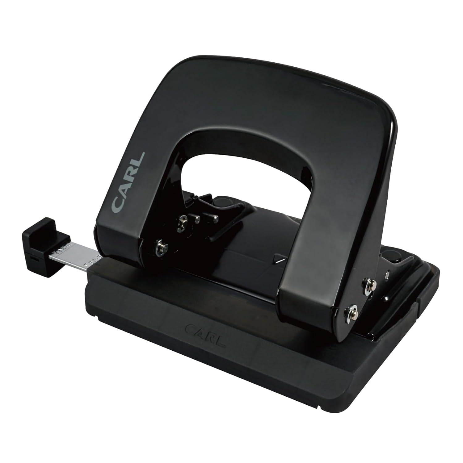Carl LPN-20-K Alice Hole Punch, Small, 2 Holes, 20 Pieces, Black