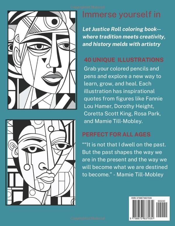 Let Justice Roll: Civil Rights Women's Voices Coloring Book - Image 2