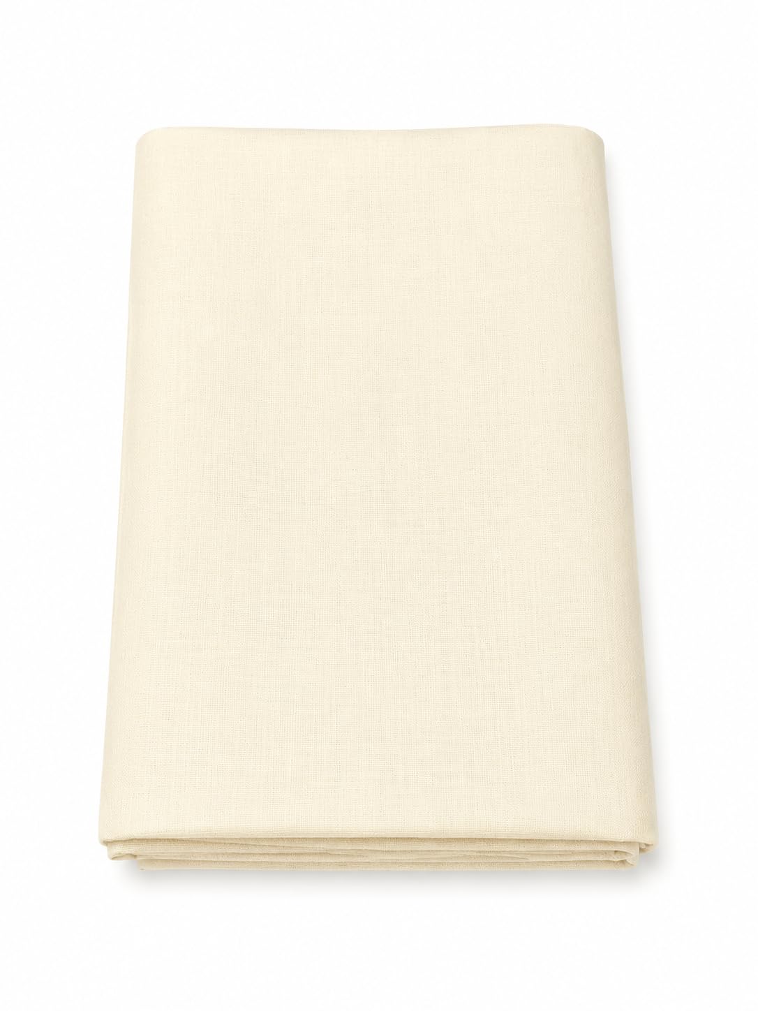 Cotton Silk Mix Saree with Blouse Piece, Cream with Golden Yellow Border-image-29