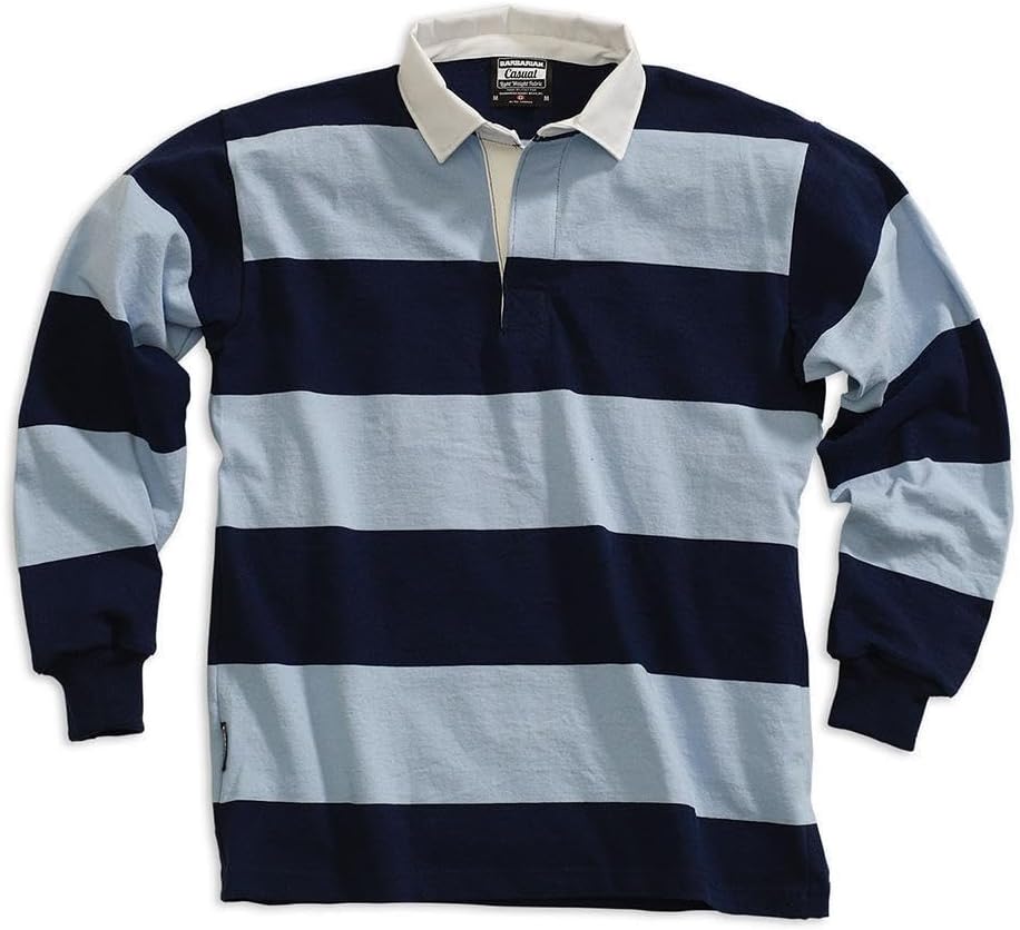 Barbarian Casual Weight Stripe Rugby Jersey