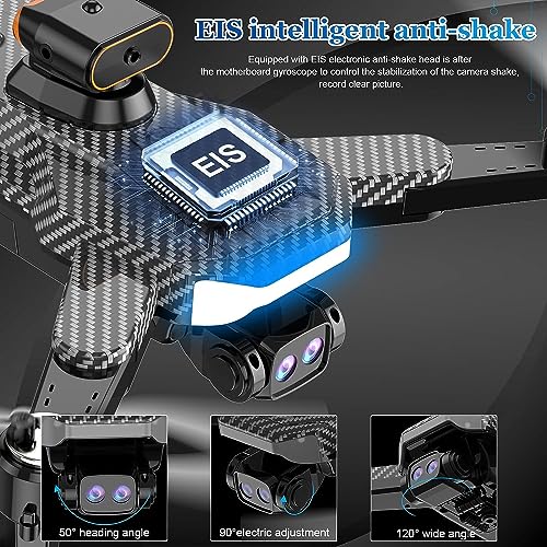 OBEST-Drone-with-Camera-Adjustable-1080P-HD-RC-Foldable-FPV-WiFi-Live-Transmission-Drone-360-Obstacle-Avoidance-Brushless-Motor-2-Battery-22min-Headless-Mode-Mini-Drone-for-Kids-Beginner