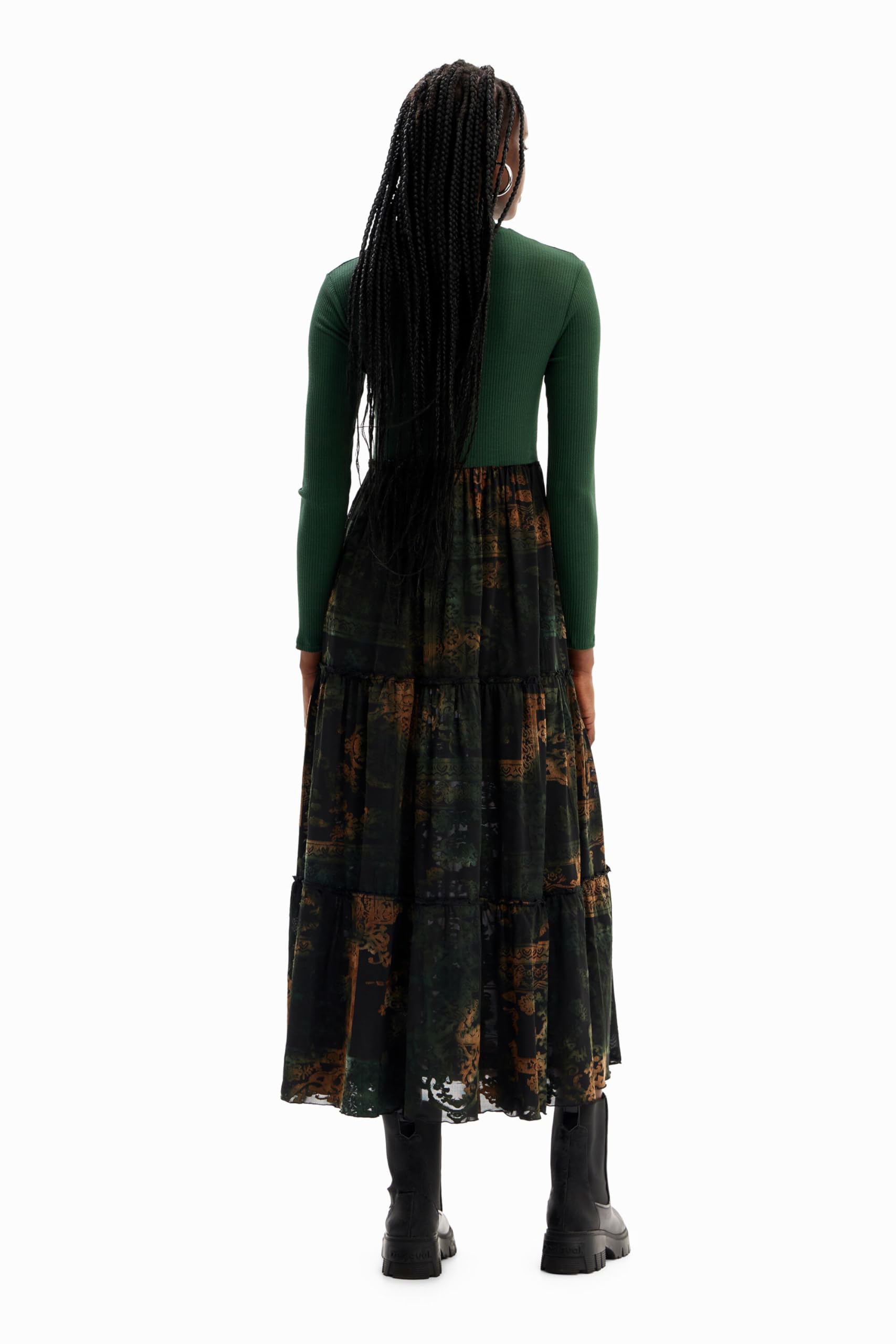 Desigual Vest_Lena Casual Dress Mujer