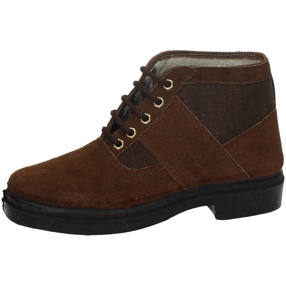 CANOS - Botas de campo, con cordones, de piel y suela de goma, para: Hombre