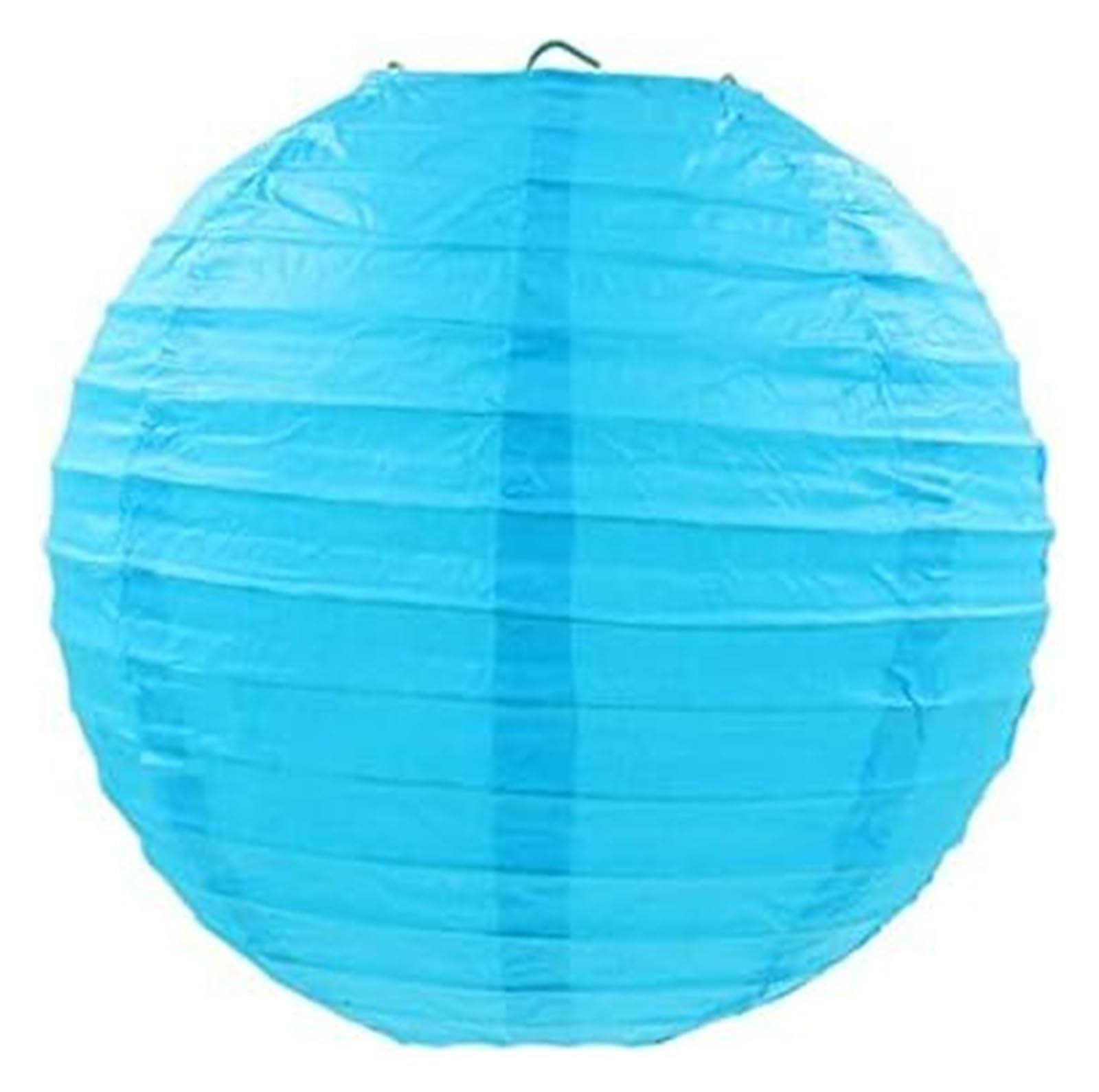 Round Paper Lanterns, Chinese Round Paper Lantern Multicolor 10-40cm Birthday Wedding Decor(Sky Blue,40cm(16inch))