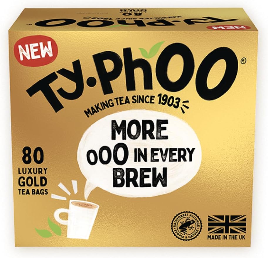 Typhoo Gold Premium Tea Bags 80ct