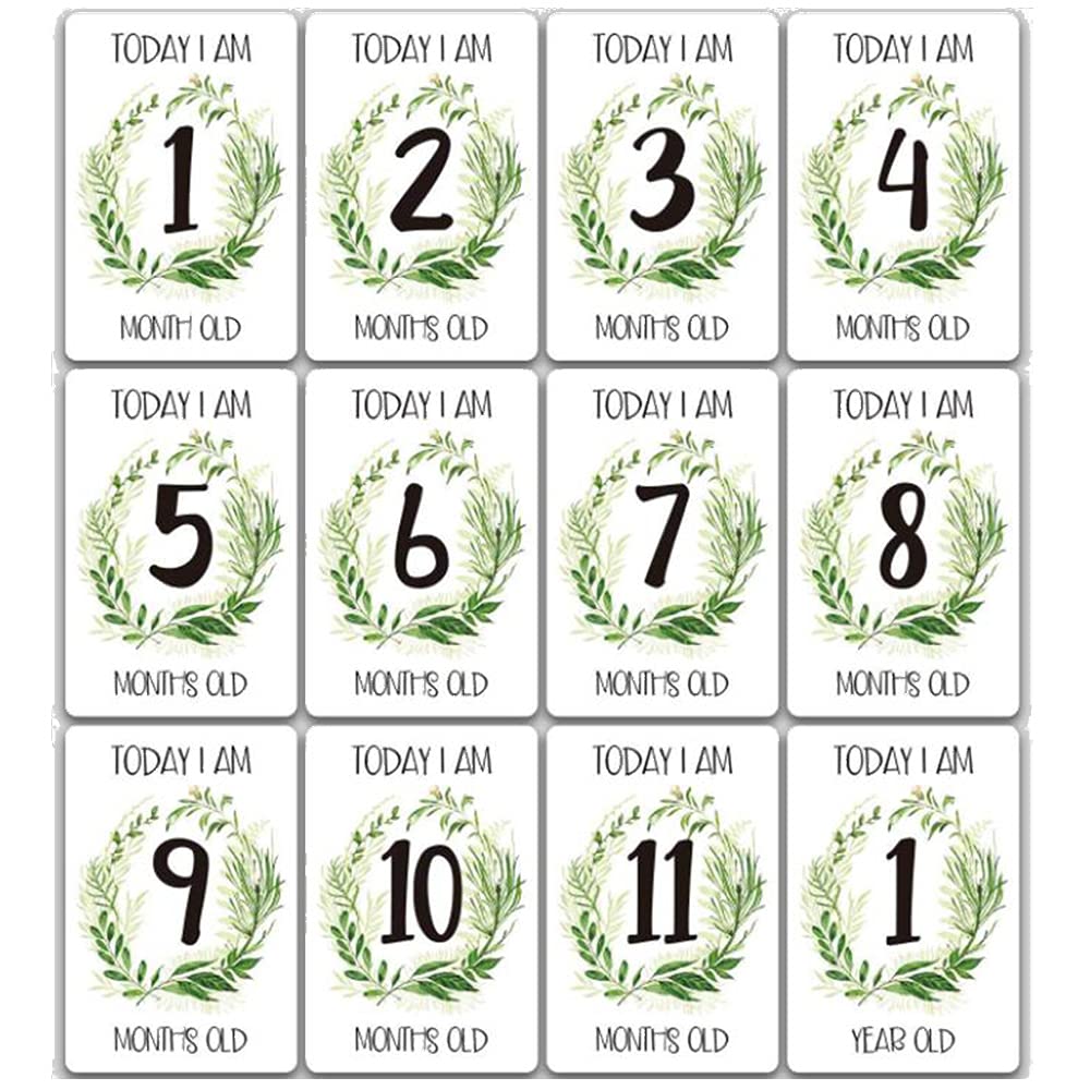Baby Milestone Cards Im Month Old Today Printable Baby Milestone