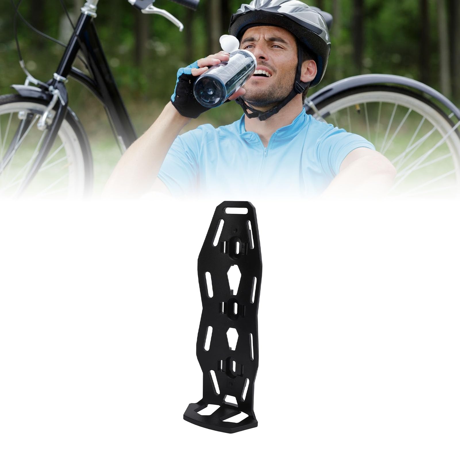 Gabbia per forcella anteriore per bici in plastica solida e impermeabile, borsa per forcella anteriore per mountain bike | Leroy Merlin