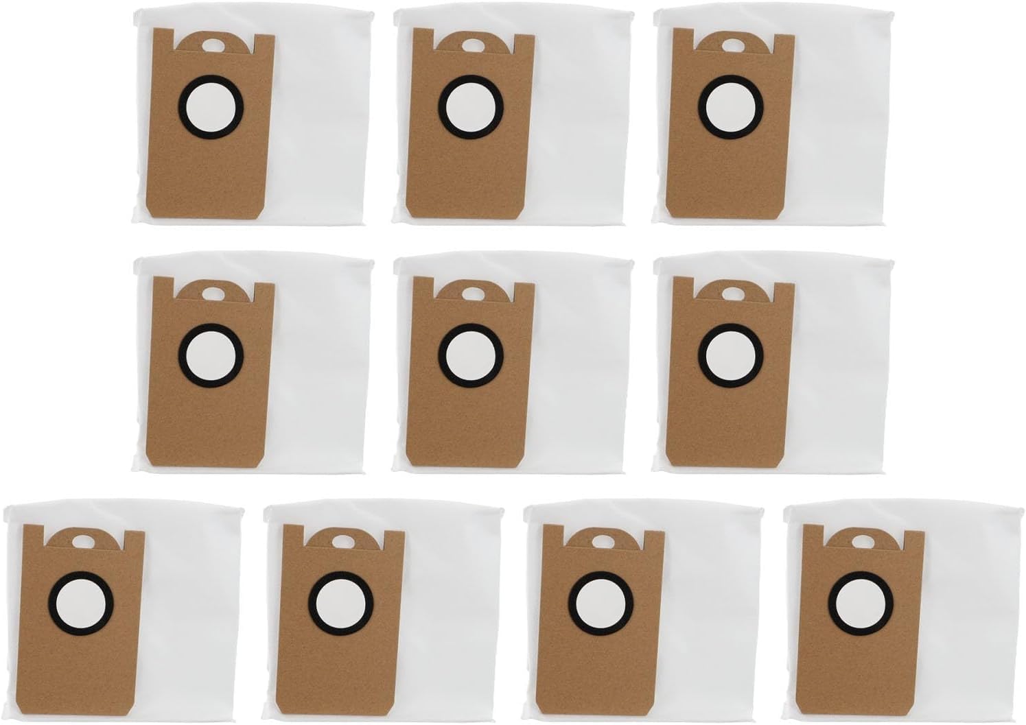 Daaxing 4/10 Pack Dust Bag Fits For Lubluelu SL60D SL61 Robot Vacuum Cleaner Replacements Accessories Parts,Vacuum Dust Bag (10PCS)