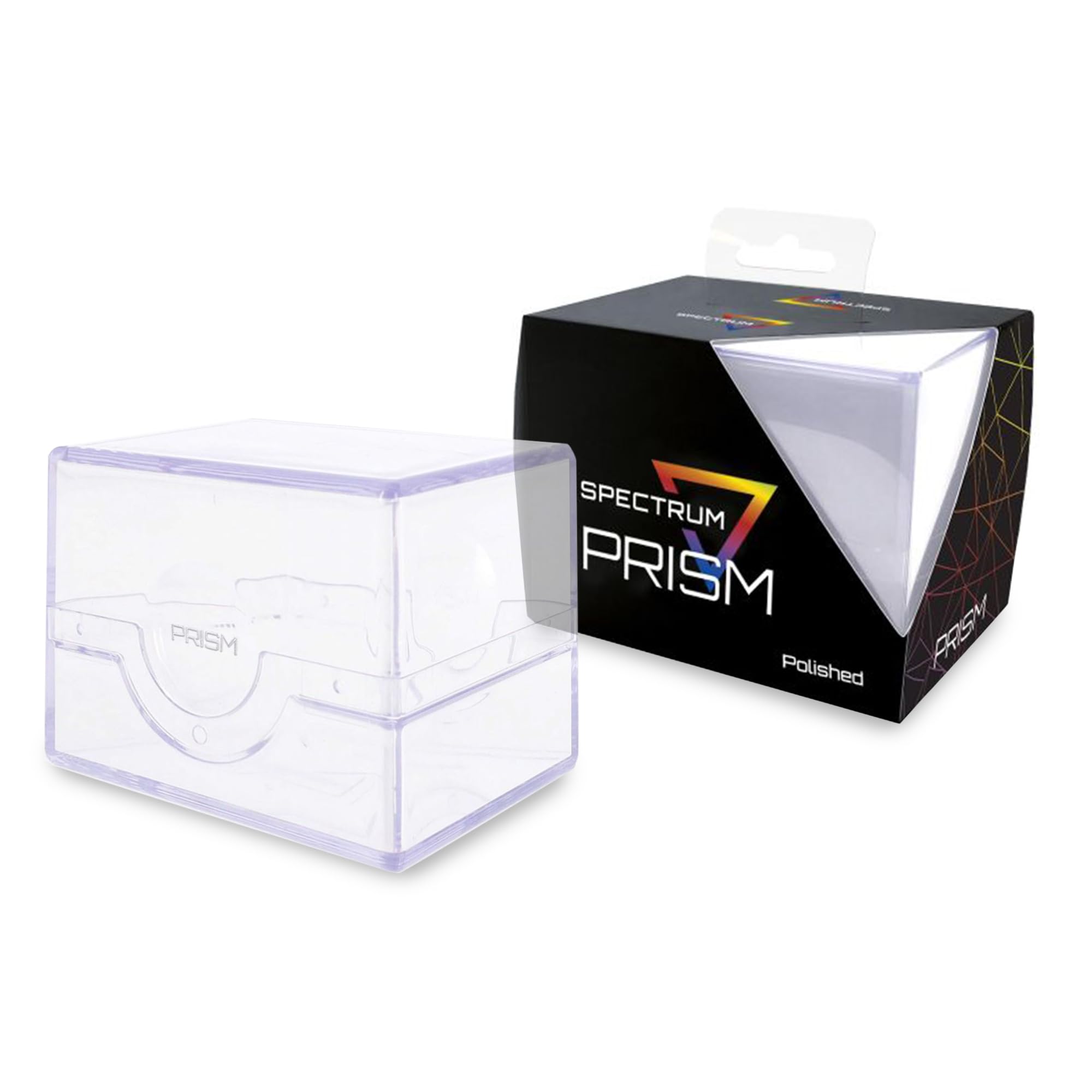 Amazon.com: BCW Spectrum Prism Deck Case - Crystal Clear - 2 Pack