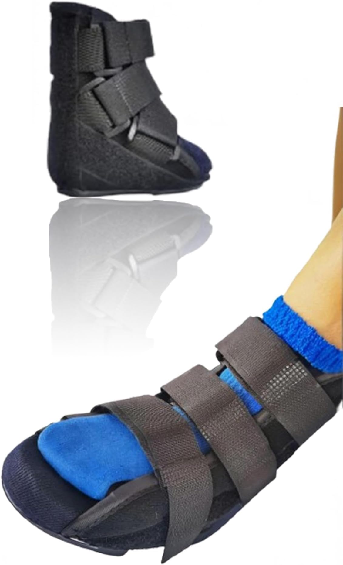 Sweet seven Kids' Fracture Walker Boot - Stable Foot Fracture Pain Relief, Adjustable T-Shoes for Ankle Support, Achilles Tendon Surgery, Sprains, Post-Op Care(Shoe length: 18cm)