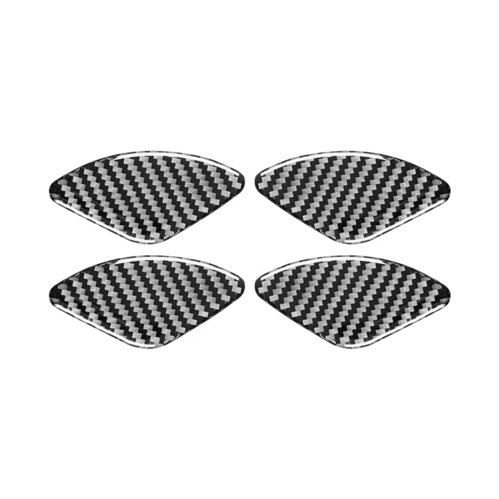 Car Trim Sticker for CRV 2007 2008 2009 2010 2011 Accessories Carbon Fiber Interior Car Door Handle Bowl Decoration Cover Trim Stickers