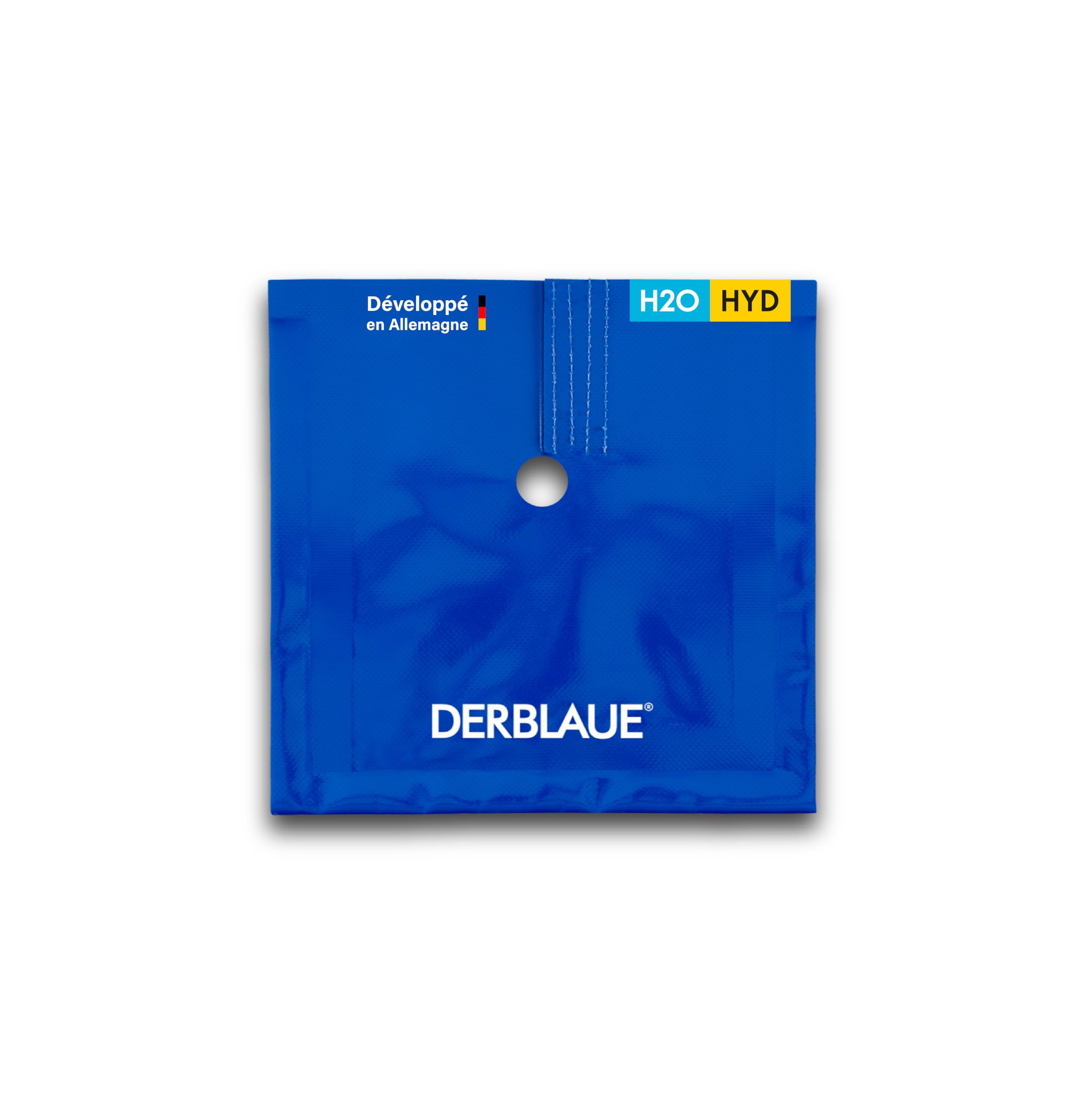 DERBLAUE® Rosace simple – Protection anti-éclaboussures et accessoire pratique pour un travail propre sur tous types de tuyaux – pour l'eau, l'hydraulique, le froid et la climatisation (22 mm)