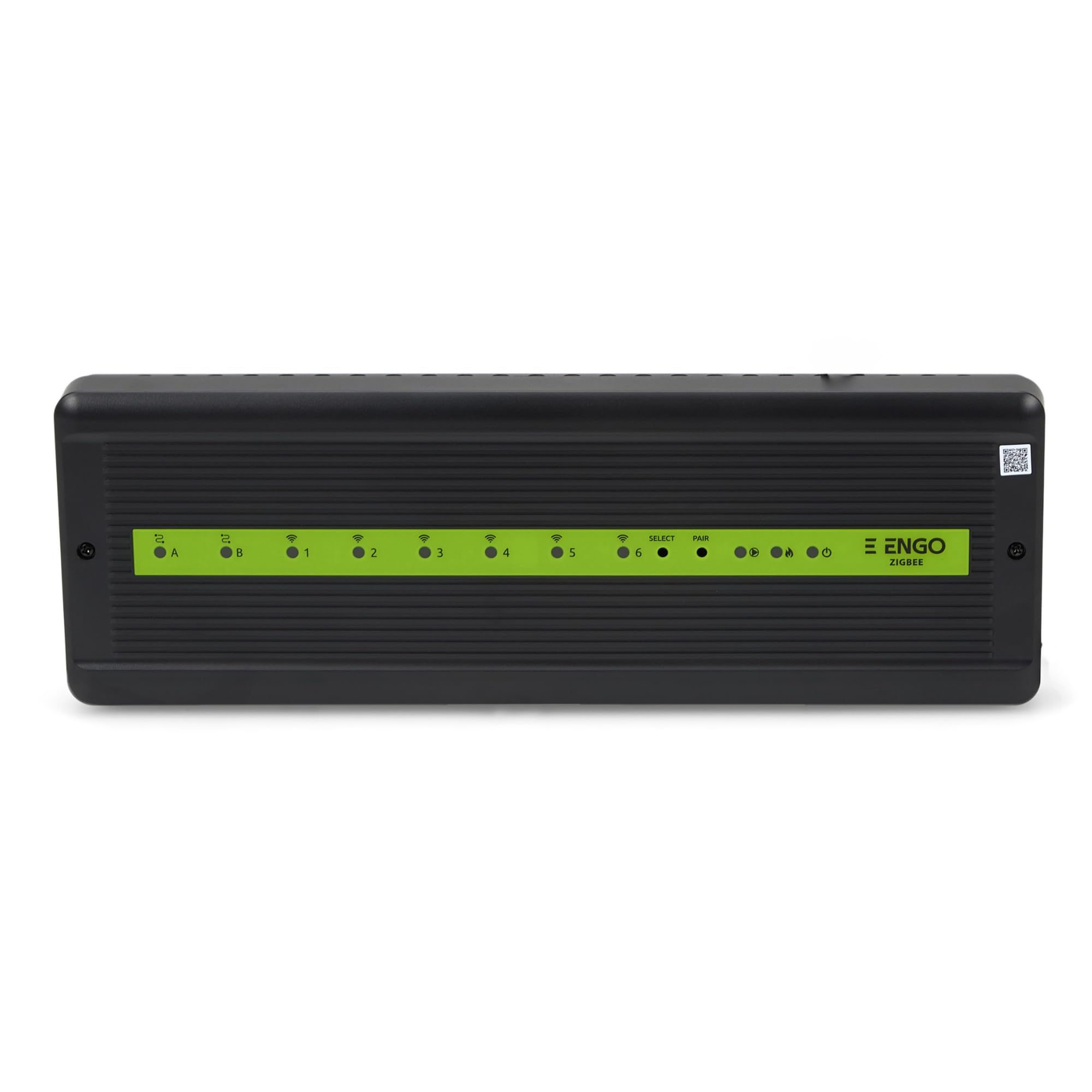 Engo Black Ecb62 Wireless Wiring Centre Underfloor Heating 8 Zone Zigbee