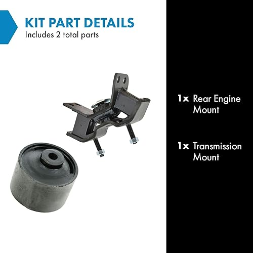 Vista 657 de TRQ Juego de montaje de motor compatible con Ford Bronco 1989-1992 F-150 F-250 F-350 1985-1997 Ranger 1994-1997 Mazda B2300