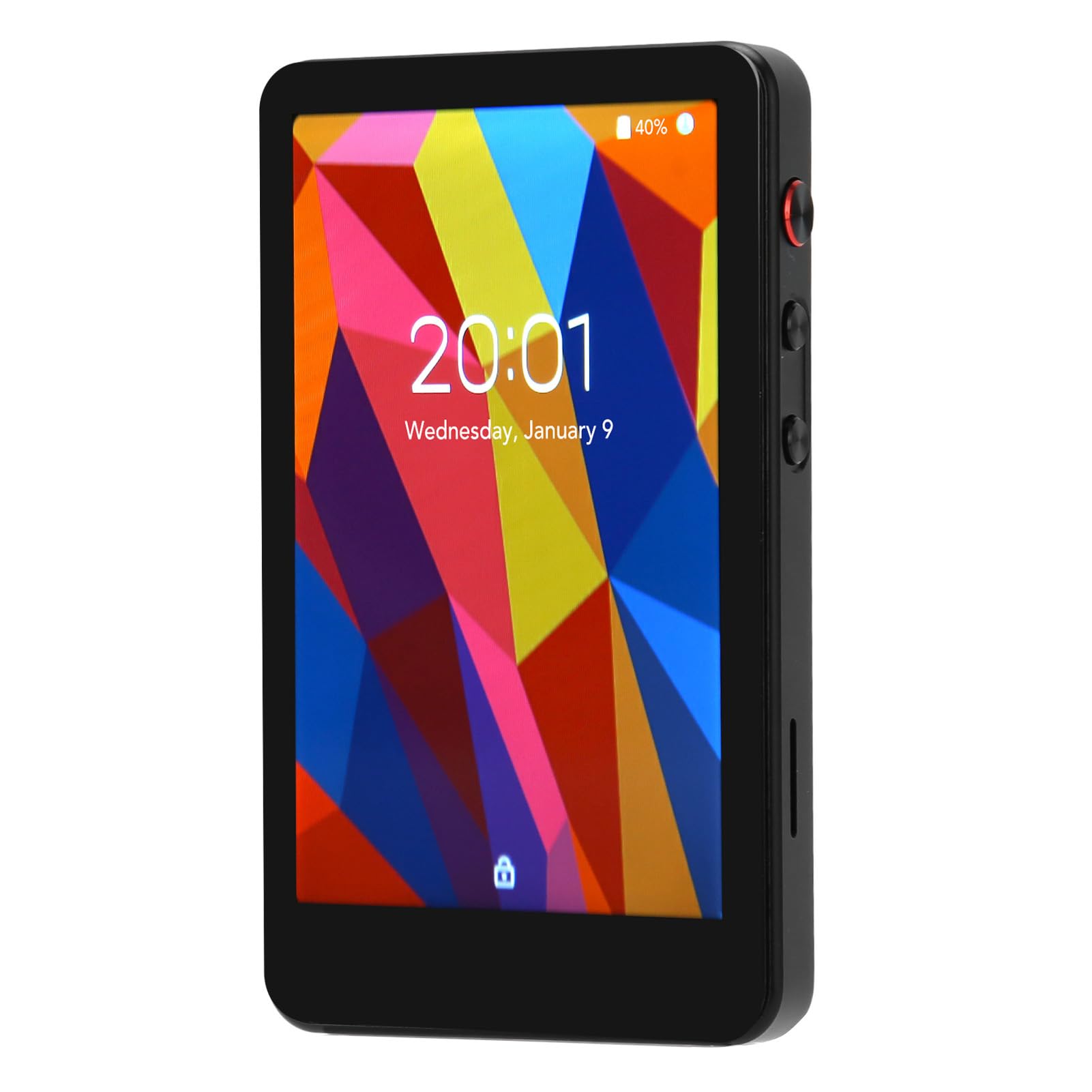 Reproductor MP4 con Bluetooth y WiFi Reproductor de Música Portátil con Pantalla Táctil de 3,97 Pulgadas para Viajes y Deportes (2+16G)