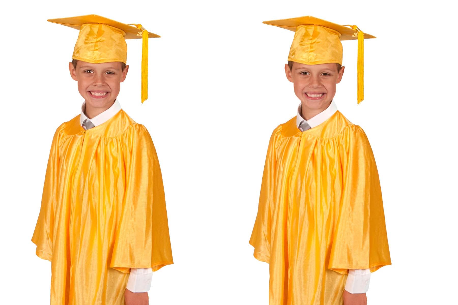 Chrisley Enterprises Fabric Yellow Graduation Gown Convocation Gown For Kids Costume (2-10 Yrs) (5-6 Years) (B0BVGKCMWW) Amazon Price History, Amazon Price Tracker