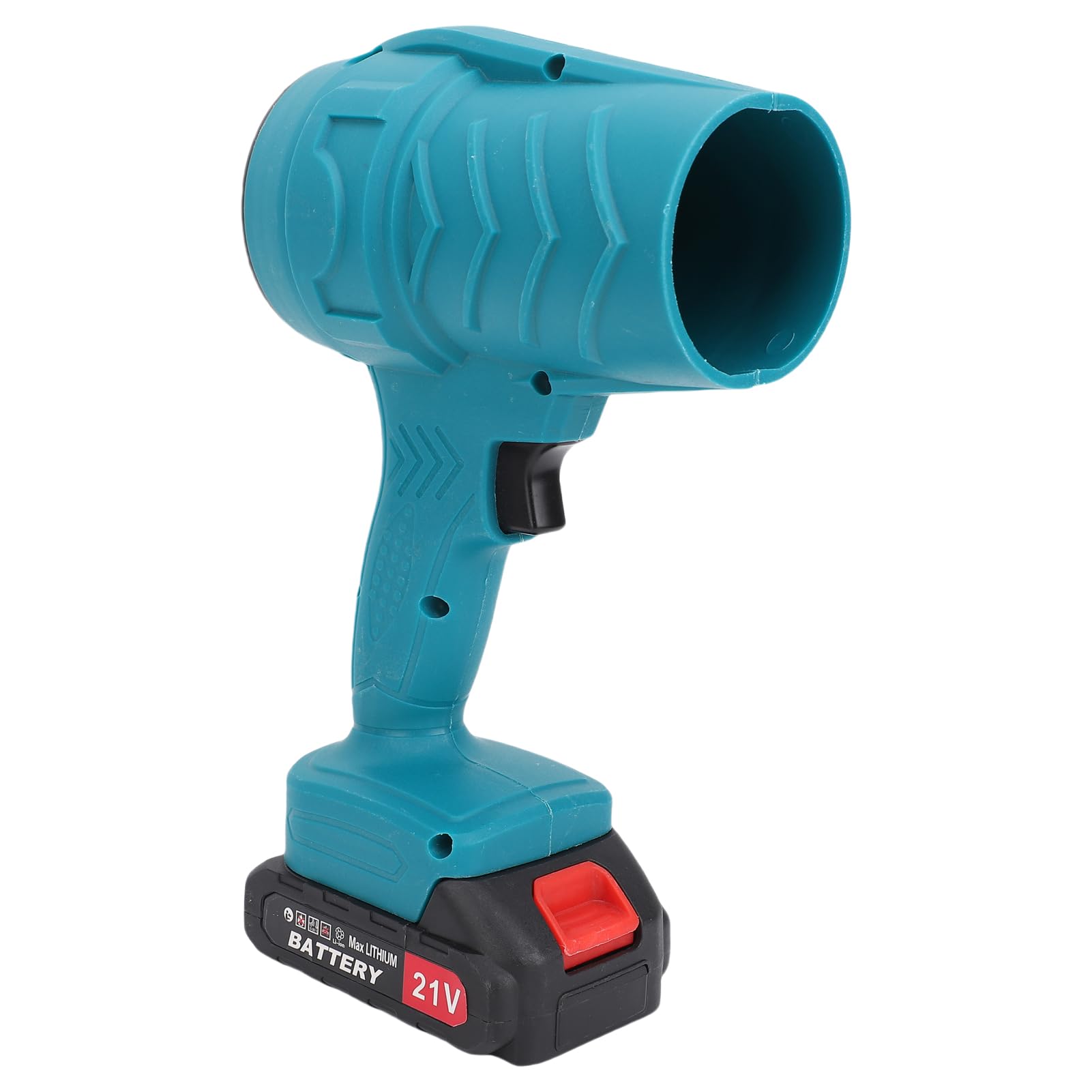 Soffiatore Senza Fili 21V, Asciugatore per Auto Spolverino Portatile con 2 batterie ricaricabili, Soffiatore per Foglie a velocità Variabile per Autolavaggio, Pulizia Esterna,